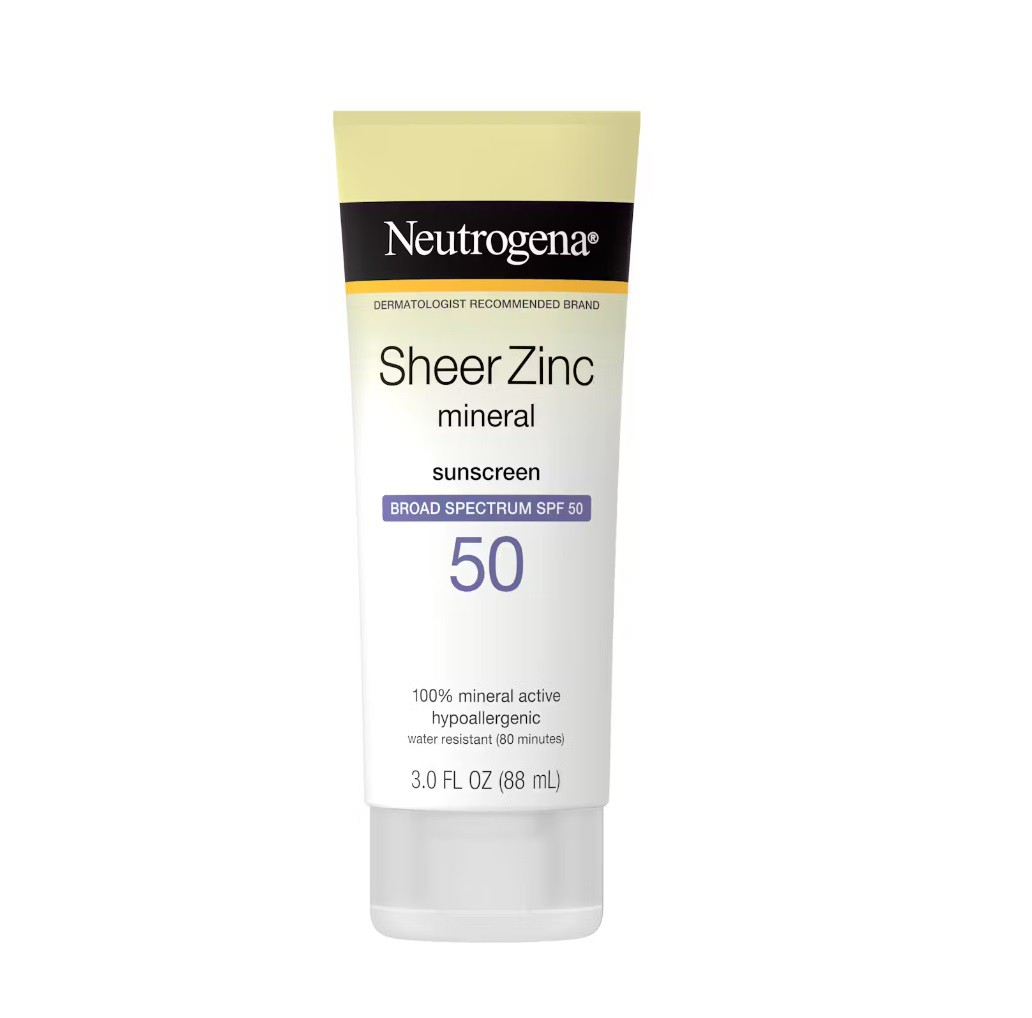 Neutrogena Sheer Zinc Dry-Touch Sunscreen SPF 50- 88ml