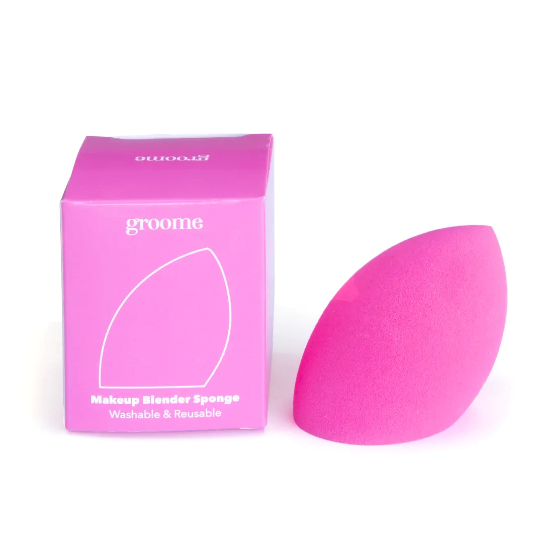 Groome Makeup Blender Sponge (Pink)