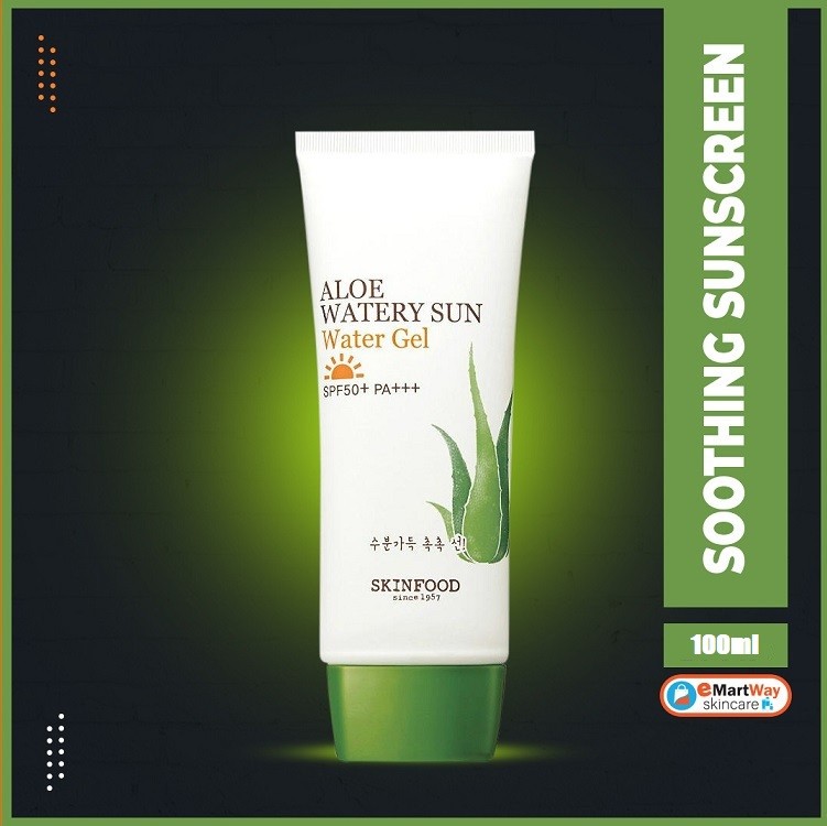 skinfood aloe watery sun gel