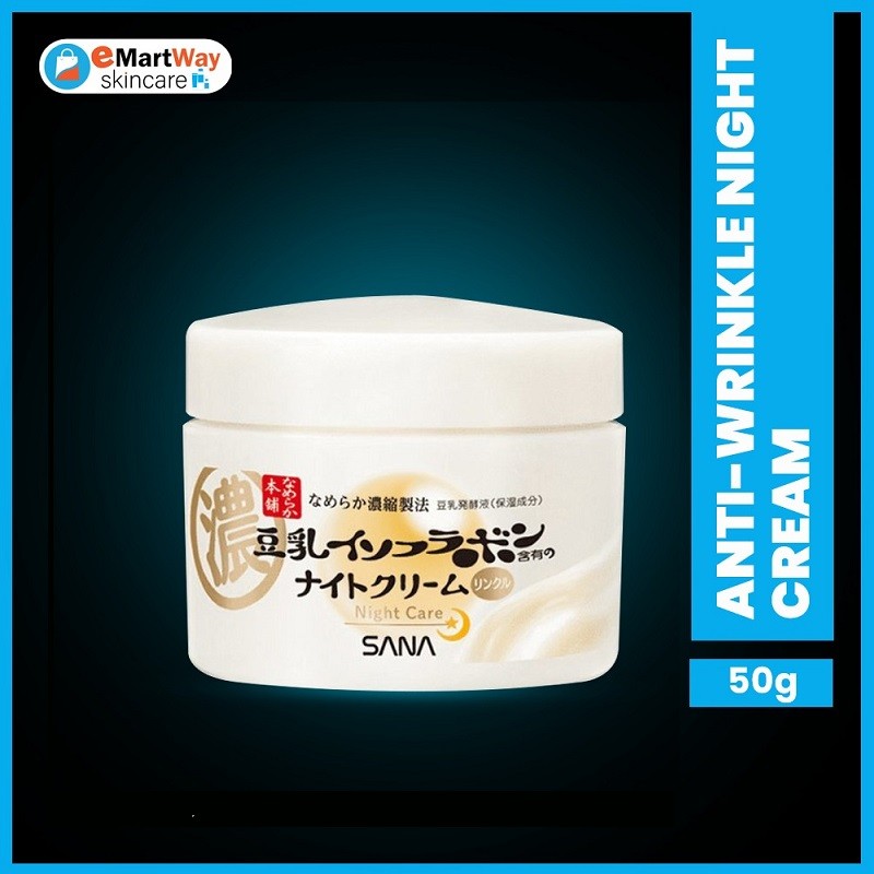 Buy Sana Namerakahonpo Wrinkle Night Care Cream Online in Bangladesh