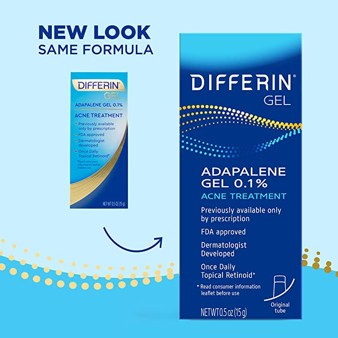 Buy Differin Adapalene Gel 0 1 Acne Treatment Differin Gel Online In 