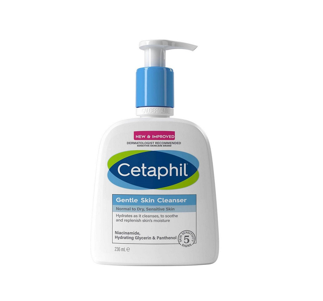 Cetaphil Gentle Skin Cleanser For Normal To Dry & Sensitive Skin 236ml