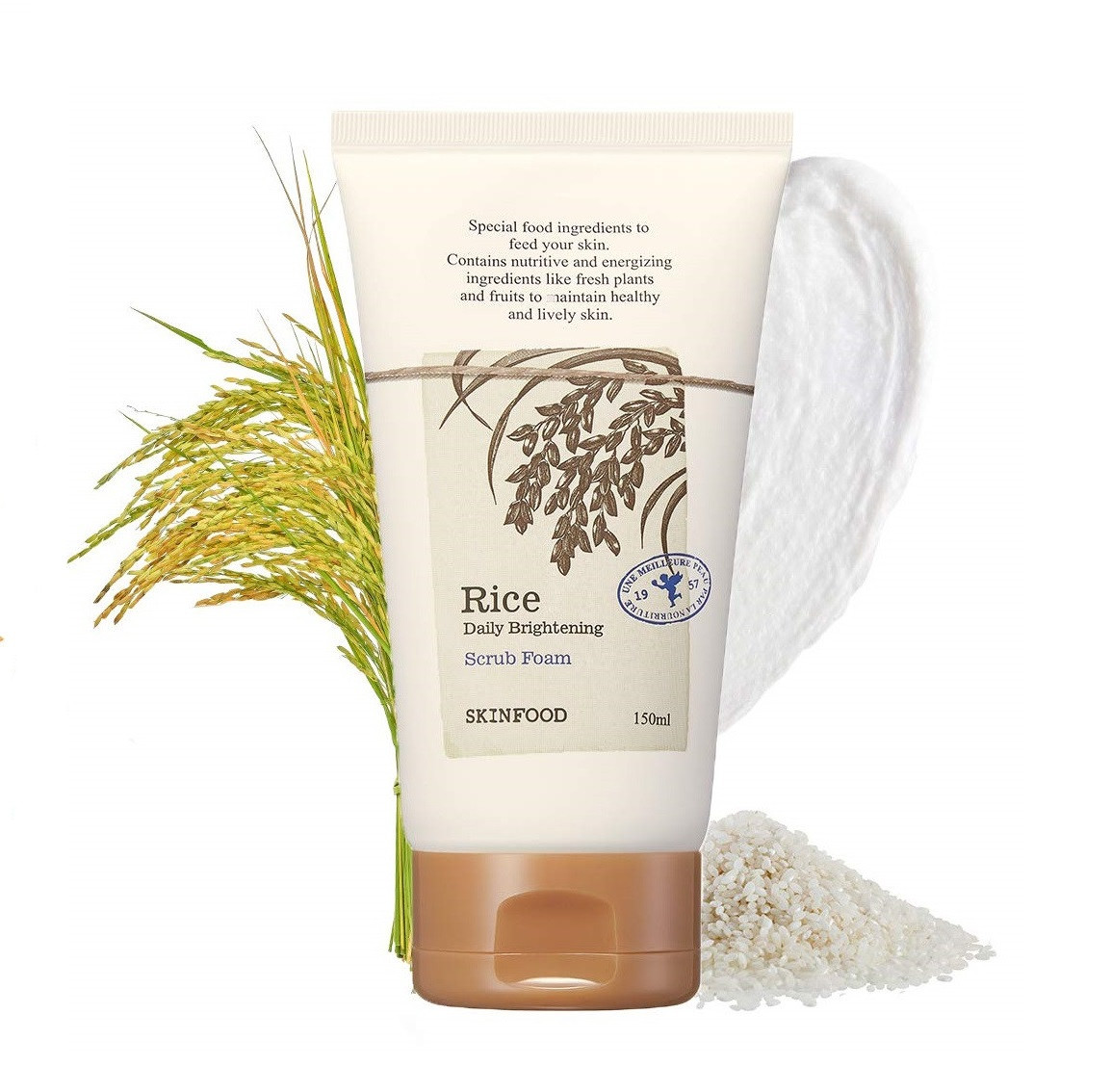 Skinfood Rice Daily Brightening Scrub Foam 150ml